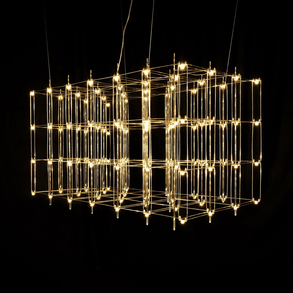 Люстра Cosmic Glass ячейка 20*20 см
