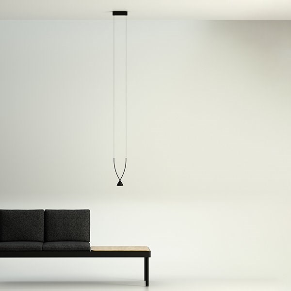 Светильник подвесной Jewel 1 Black в стиле Axo Light