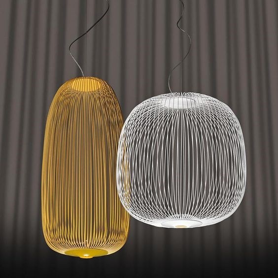 Светильник подвесной Spokes B Yellow