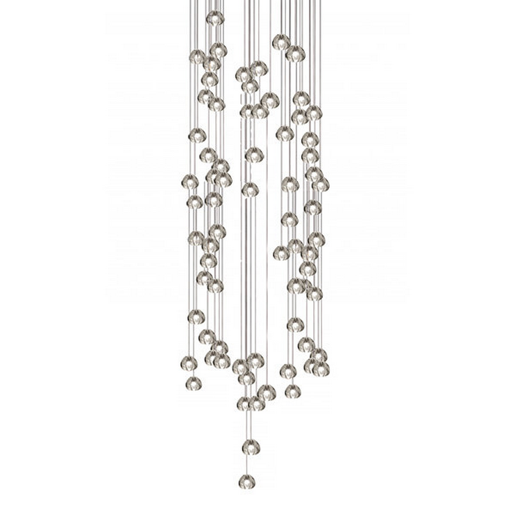 Светильник подвесной Mizu 72  Прямоугольник / 150 см х 45 см в стиле Terzani