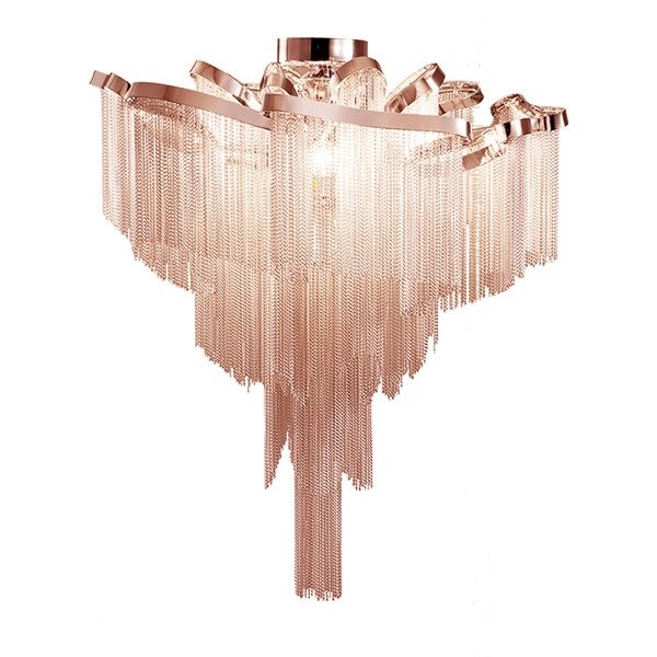 Люстра потолочная Stream  90 бронза