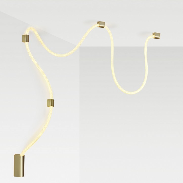 Светильник настенно потолочный Tracer Bar  L322 Gold