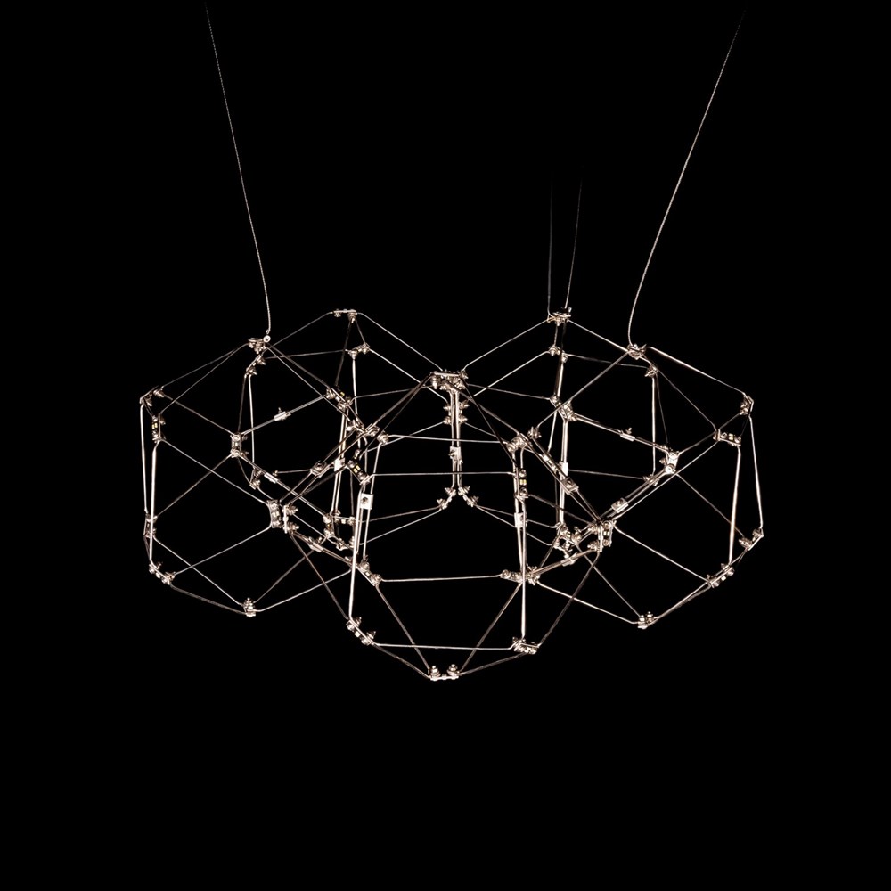 Люстра Bjork small круглая без вставок (сегмент 20*20 см)