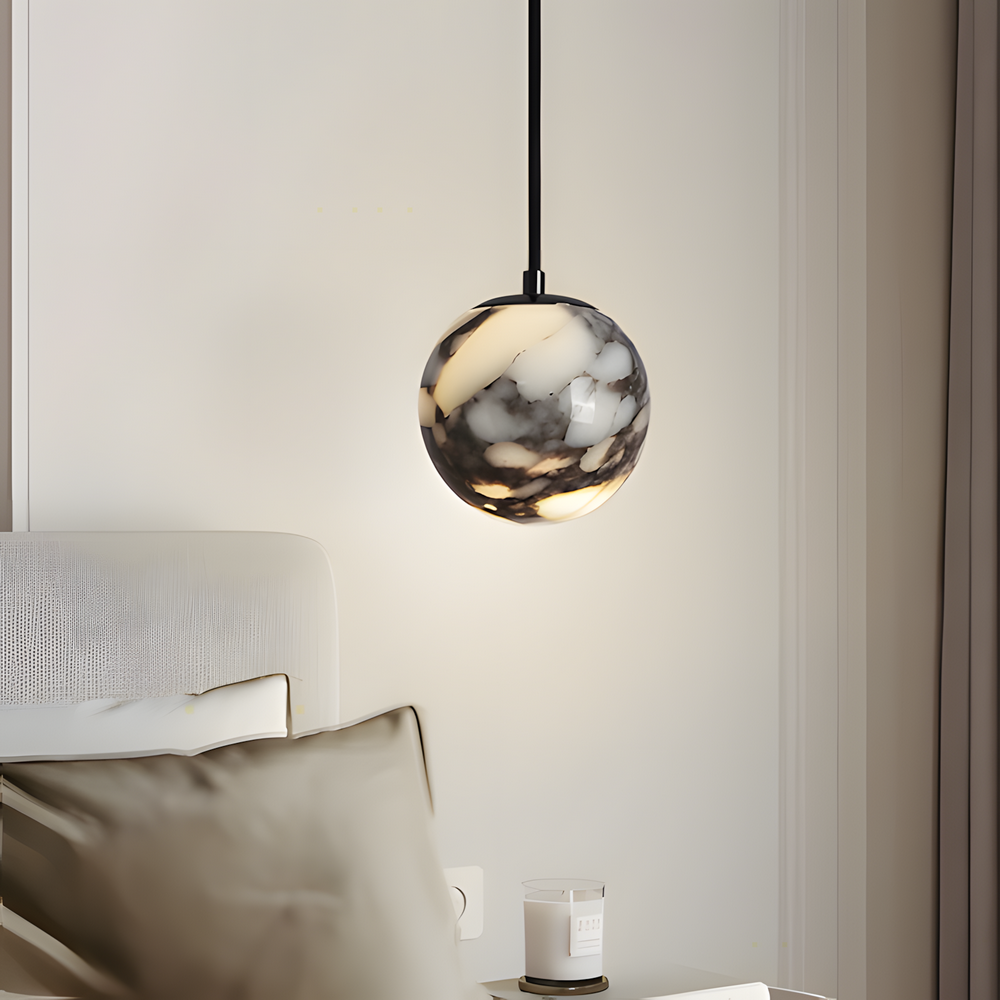 Светильник из мрамора Litos D12