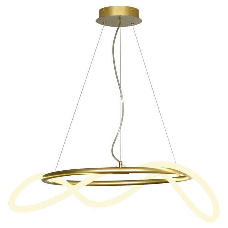 Люстра tracer bar round gold