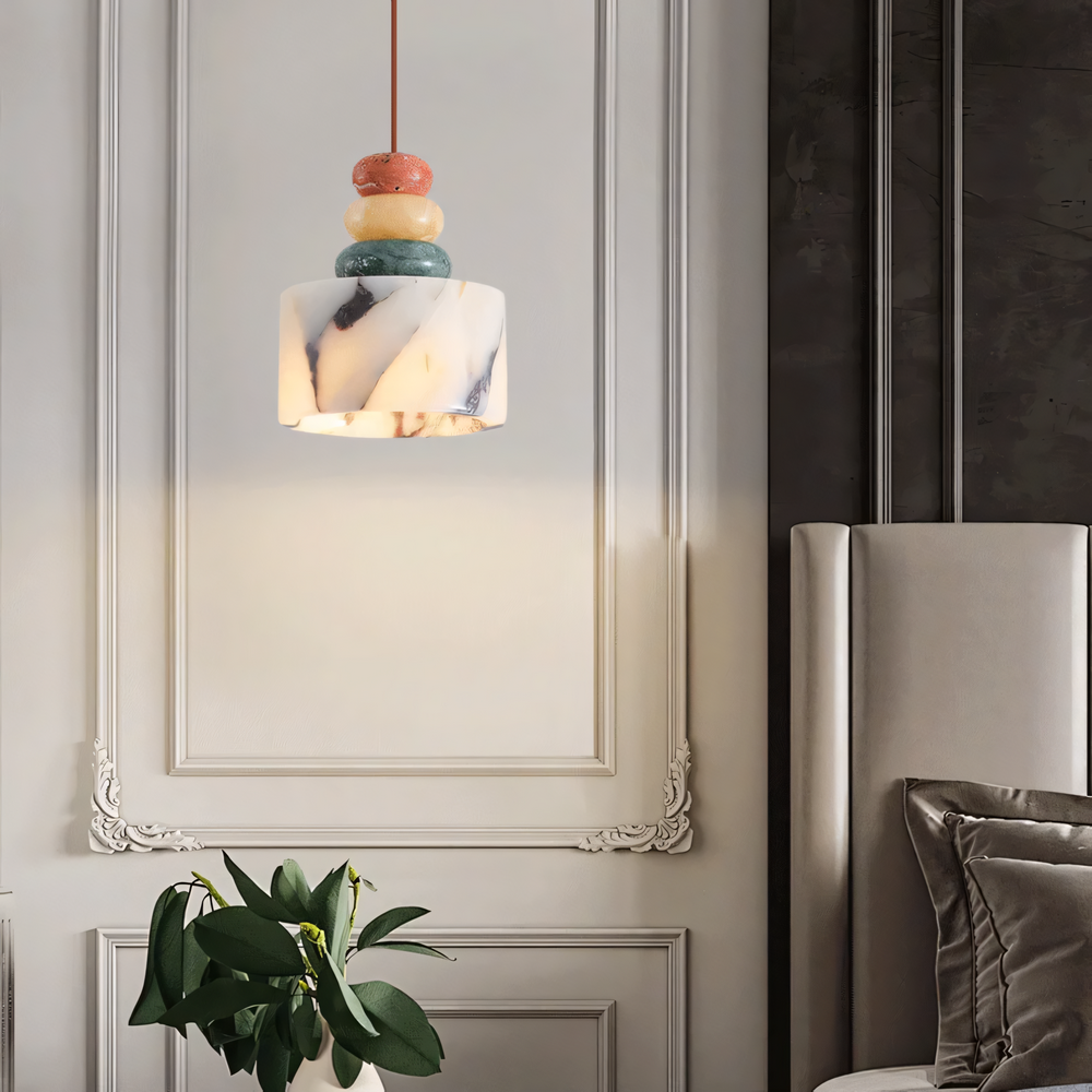 Светильник из мрамора Olle D12