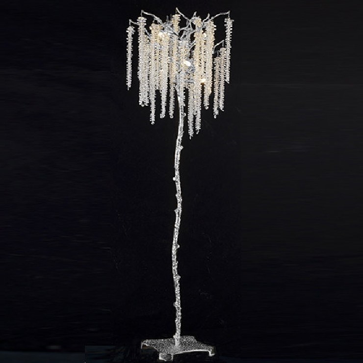 Торшер Sinfonia di Luce Silver Flore