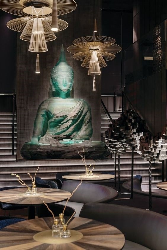 Люстра Gravity in Forestier Style L Black