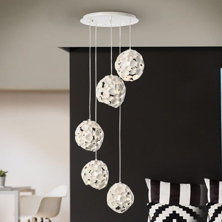 Люстра Anish 5 хром