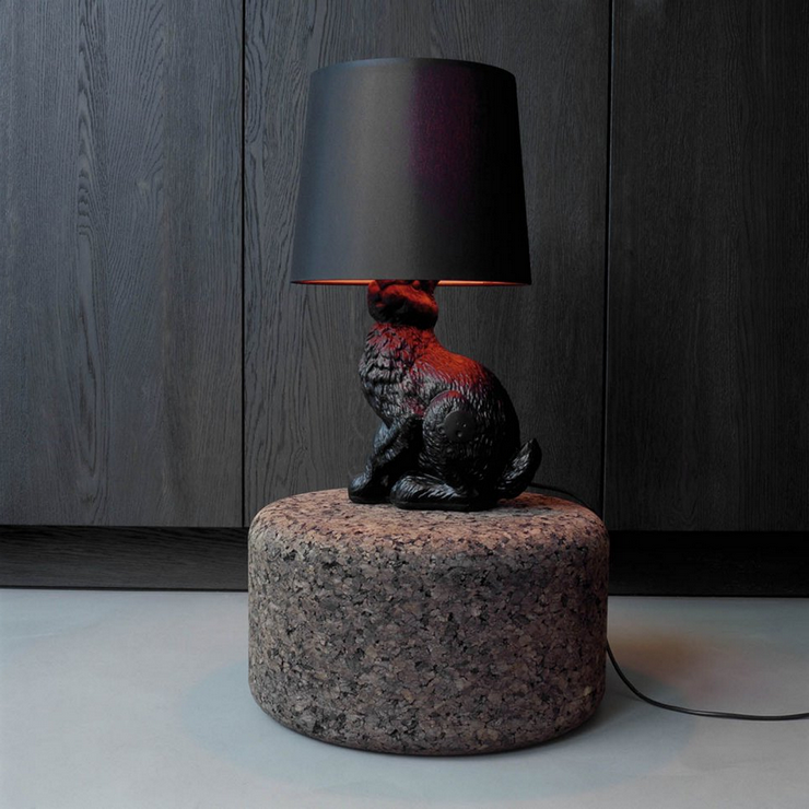 Лампа настольная Rabbit  Front Черный