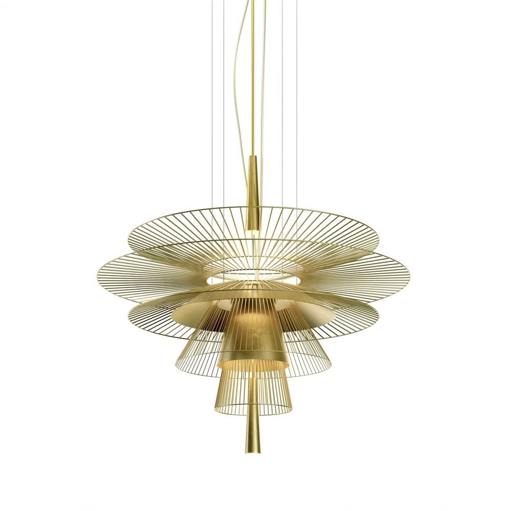 Люстра Gravity in Forestier Style M Gold