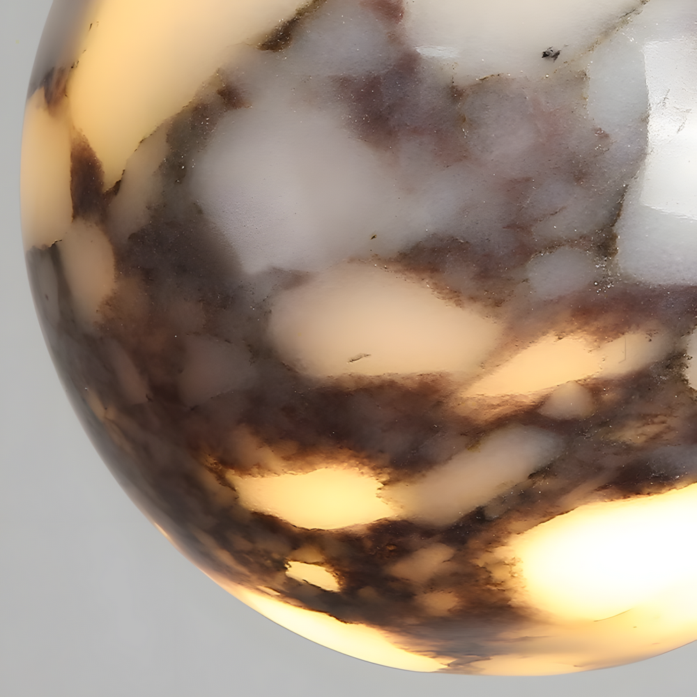 Светильник из мрамора Litos D12