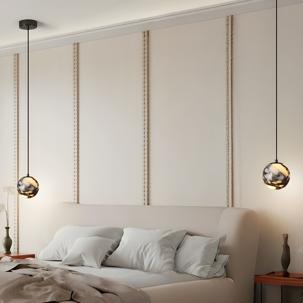 Светильник из мрамора Litos D12