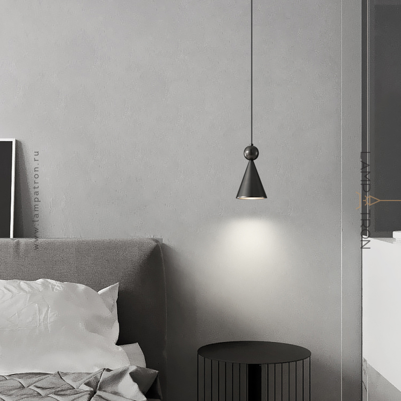 Светильник подвесной PIET CONE B BLACK