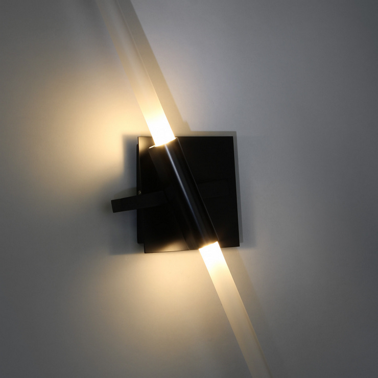 Бра Agnes 2  Черный в стиле Lindsey Adelman