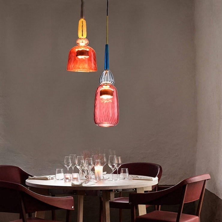 Светильник Flauti Pink D15