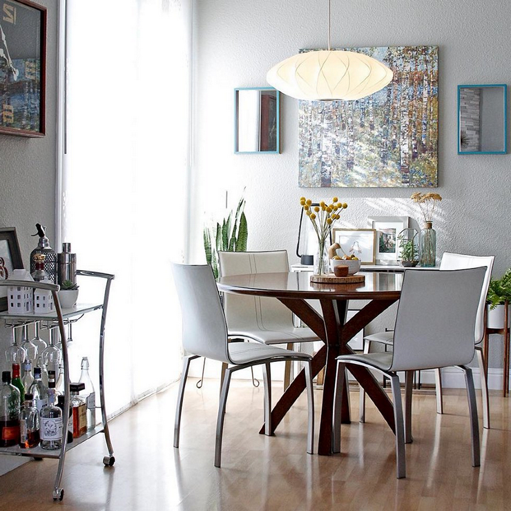 Светильник Bubble Crisscross Saucer D40 Pendant в стиле George Nelson