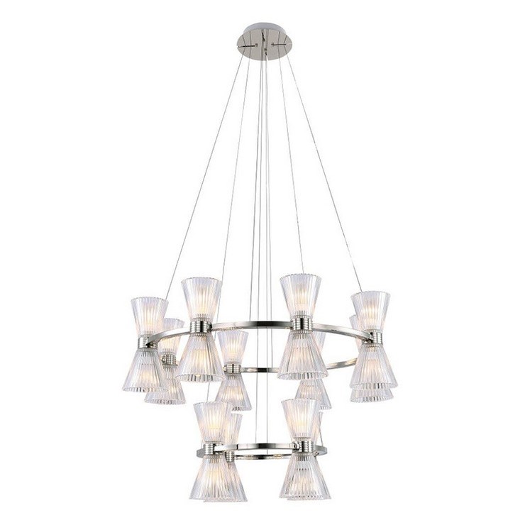 Люстра подвесная  Arlington композиция №2 Nickel