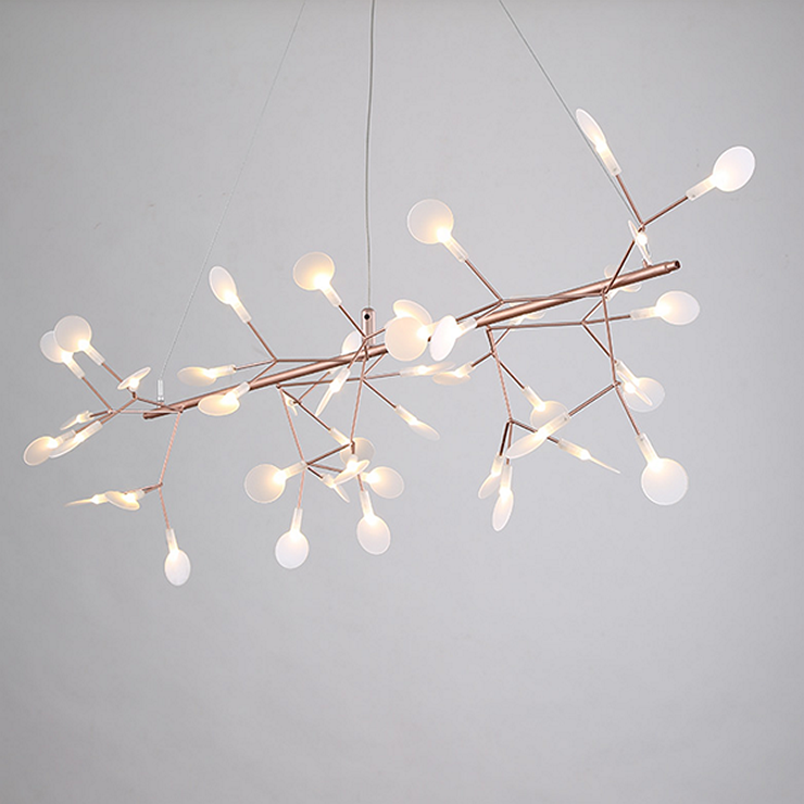 Люстра Heracleum Endless Single  медный в стиле Moooi