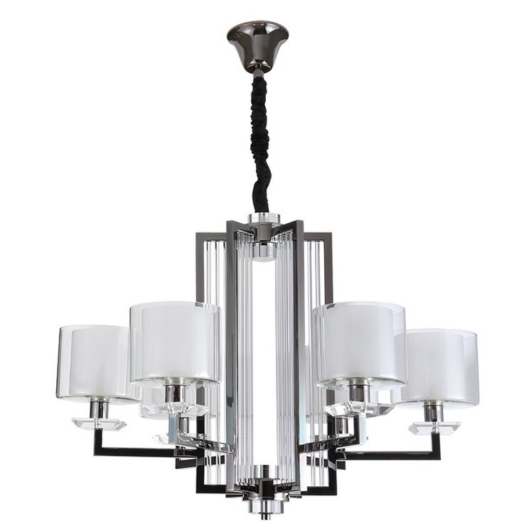 Люстра подвесная Pittsburgh D75 Black glossy