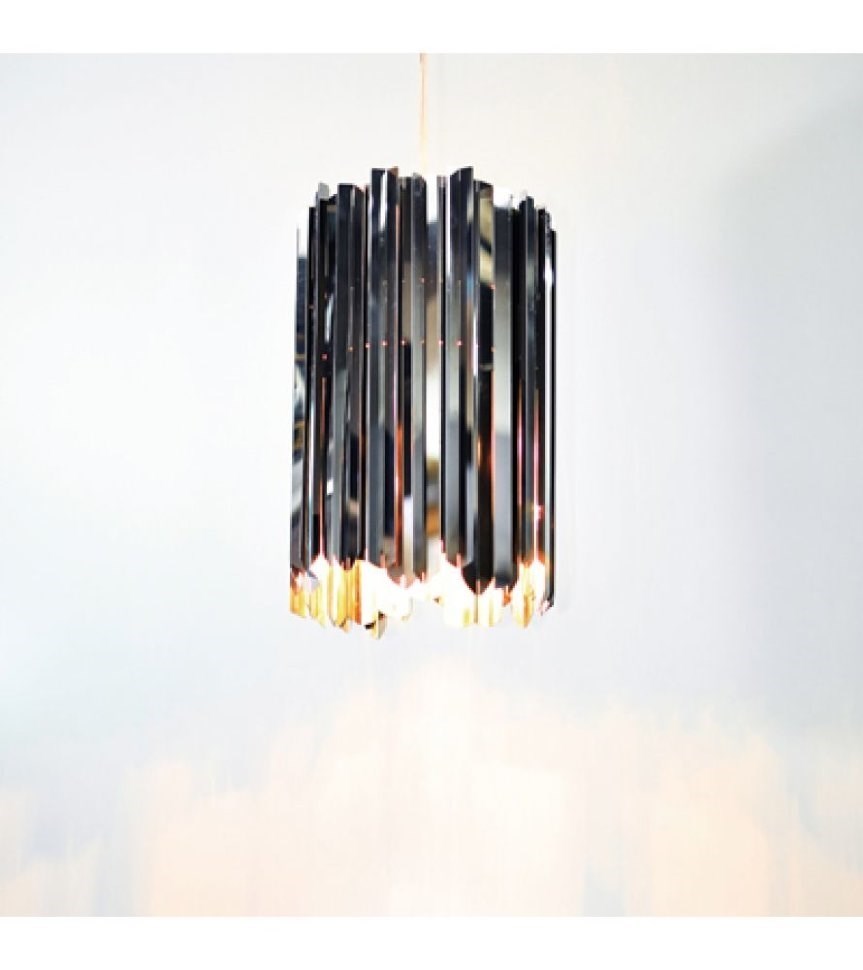 Люстра Facet 3 Стальной