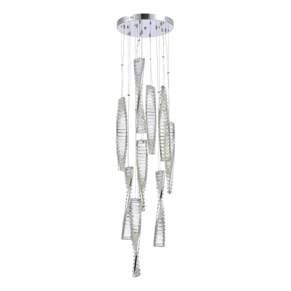 Люстра подвесная Bertolda 9 Chrome