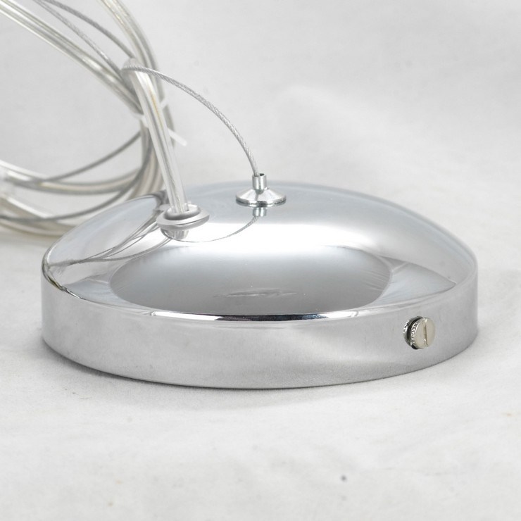 Люстра Dandelion type C round chrome D45