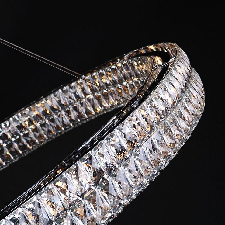 Люстра подвесная Los Angeles Ring D110 Chrome