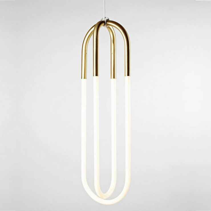 Светильник подвесной Rudi Loop Double в стиле Roll&Hill