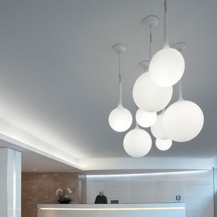 Люстра Castore  Диаметр плафона 14 см