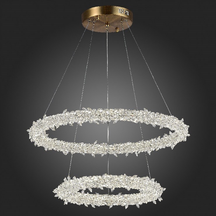 Люстра подвесная Sibyl Gold D60 + D40
