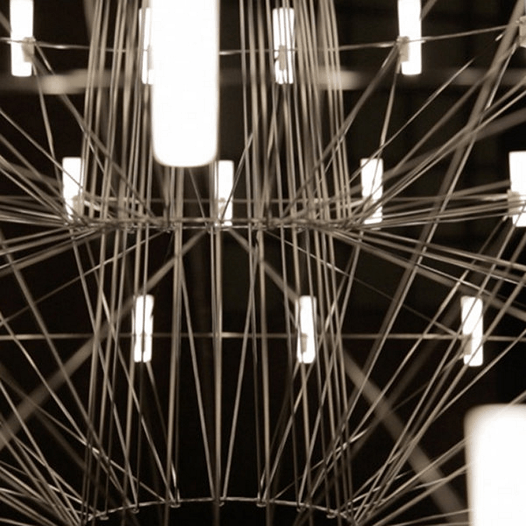 Люстра Coppelia Small D85 Nickel в стиле Moooi