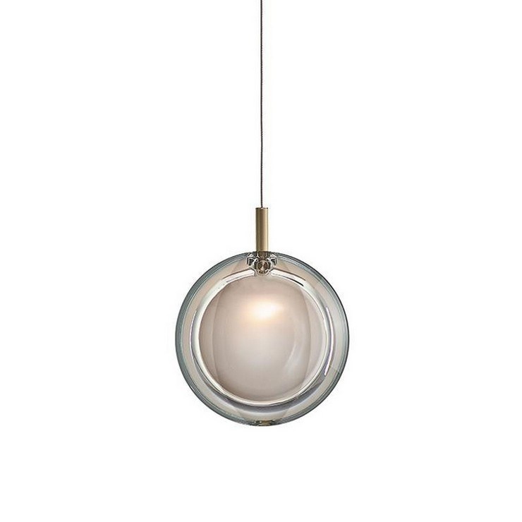 Светильник подвесной Lens белый