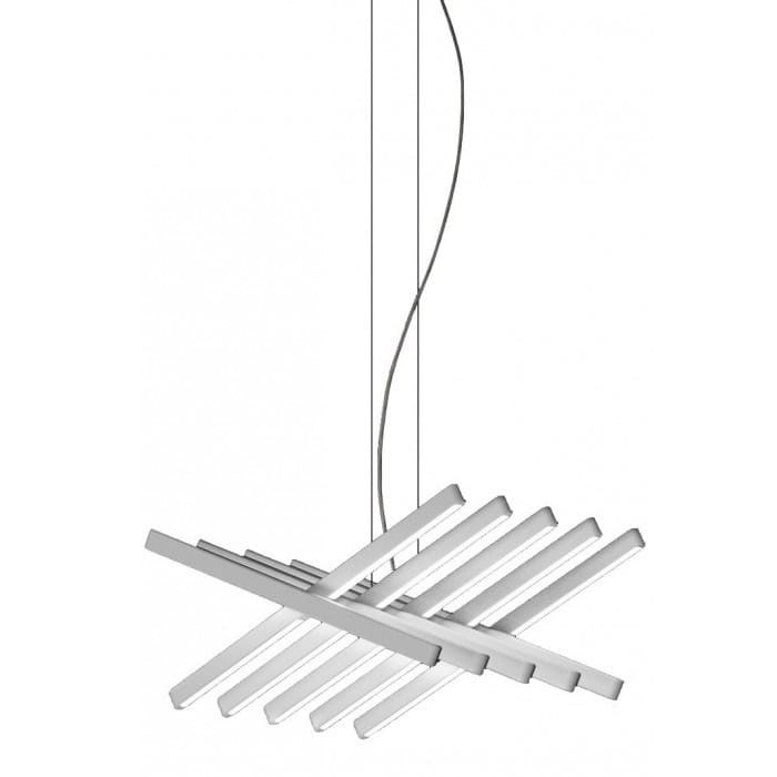 Люстра Rhythm Horizontal L102 White в стиле Vibia