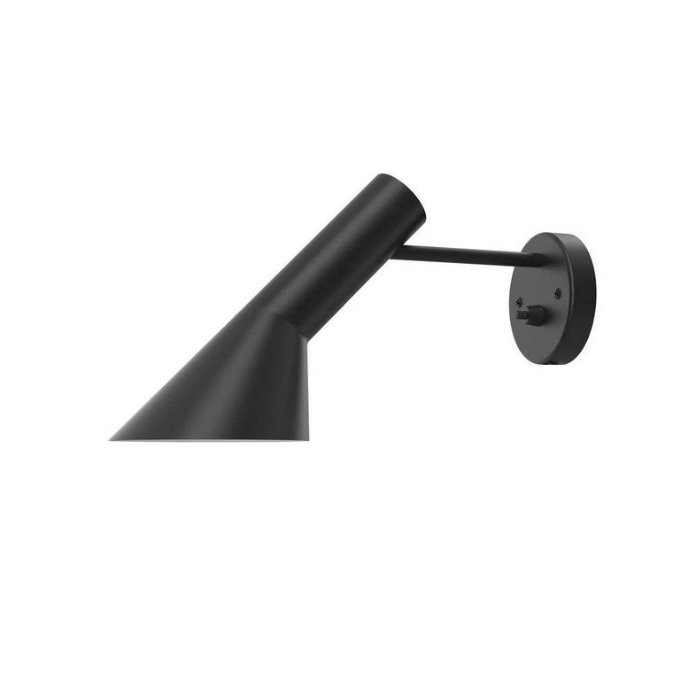 Бра AJ 50 Wall  Black в стиле Arne Jacobsen