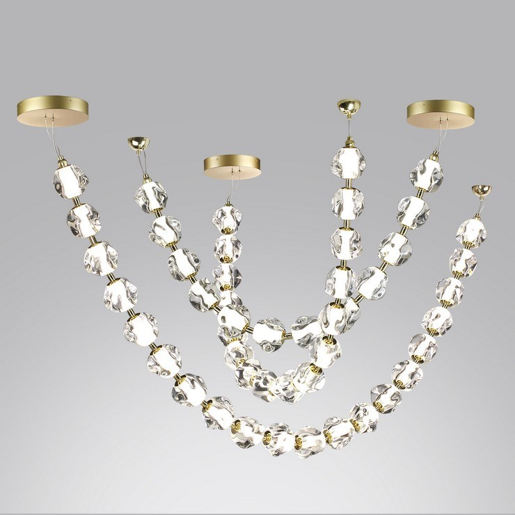 Люстра подвесная Iceberg L253 Gold