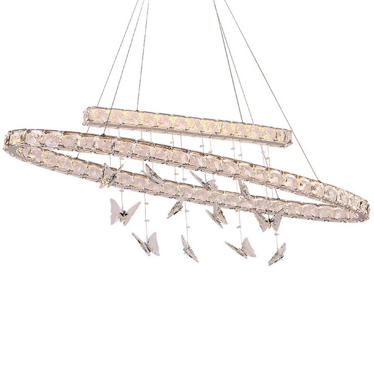 Люстра подвесная Toledo oval Chrome