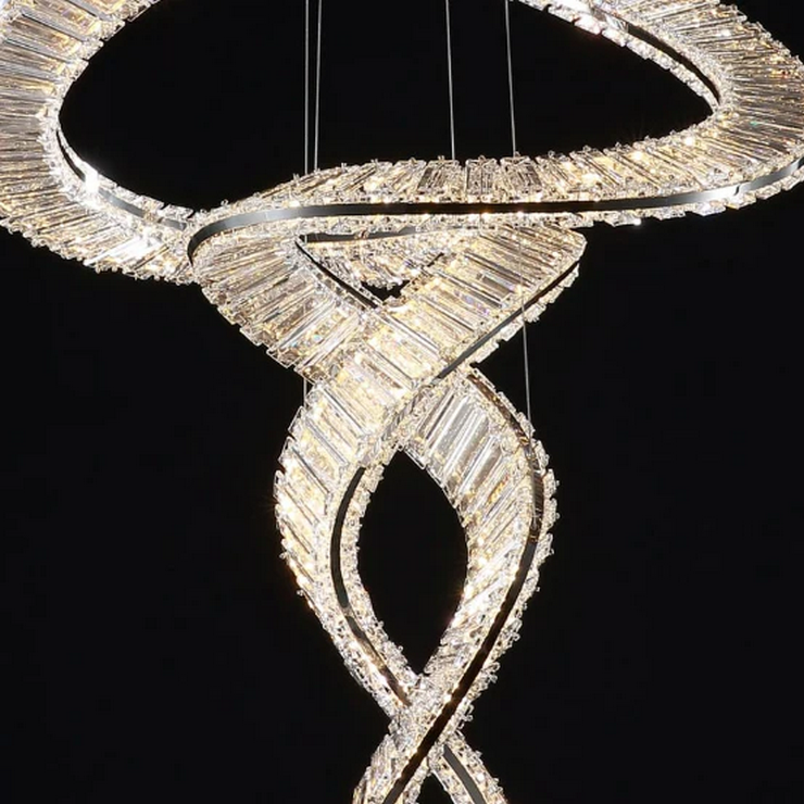 Люстра подвесная Bertolda spiral Gold D100