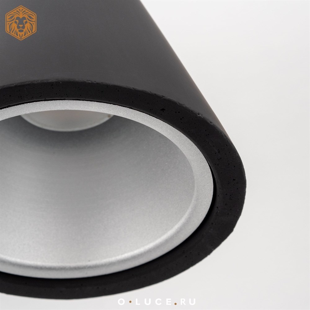 Светильник Aplomb  Черный в стиле Foscarini