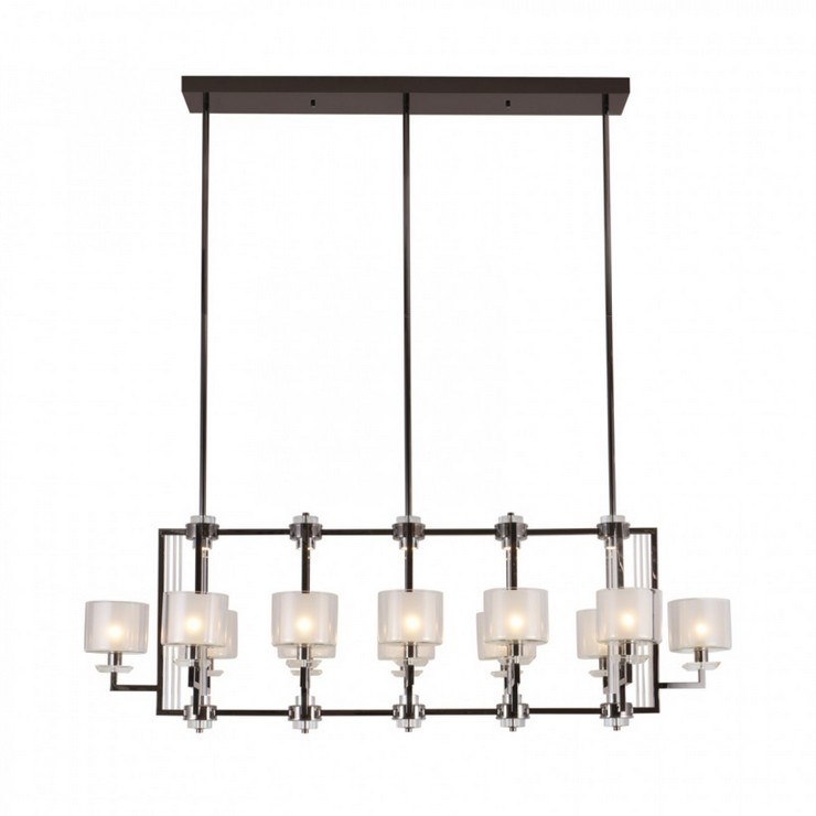 Люстра Pittsburgh L157 Black glossy