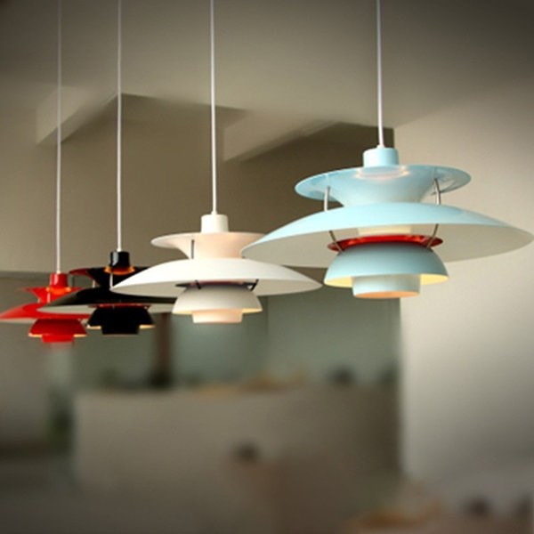 Люстра PH 5 & PH 50 Черный в стиле Louis Poulsen