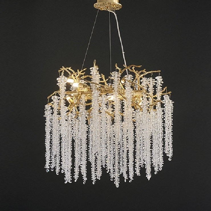 Люстра Sinfonia di Luce Gold Round D 80 см