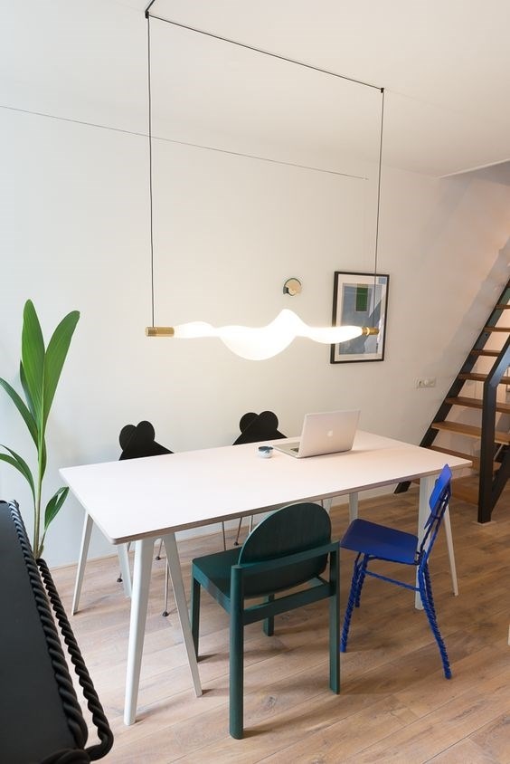 Светильник подвесной Vapour Horizontal White L130