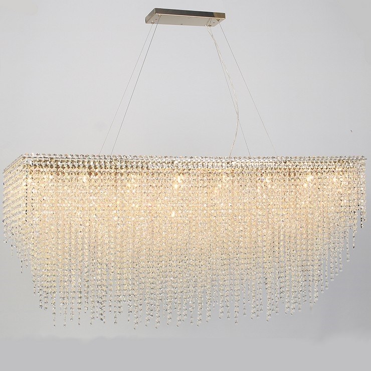 Люстра подвесная San Antonio rectangle L140 Gold