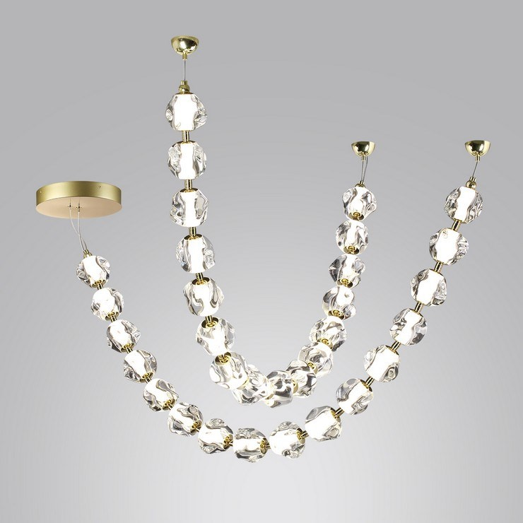 Люстра подвесная Iceberg L203 Gold