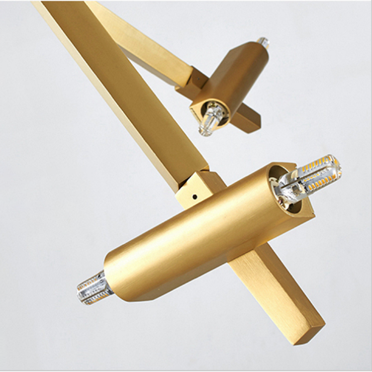 Люстра Agnes 20 Gold в стиле Lindsey Adelman