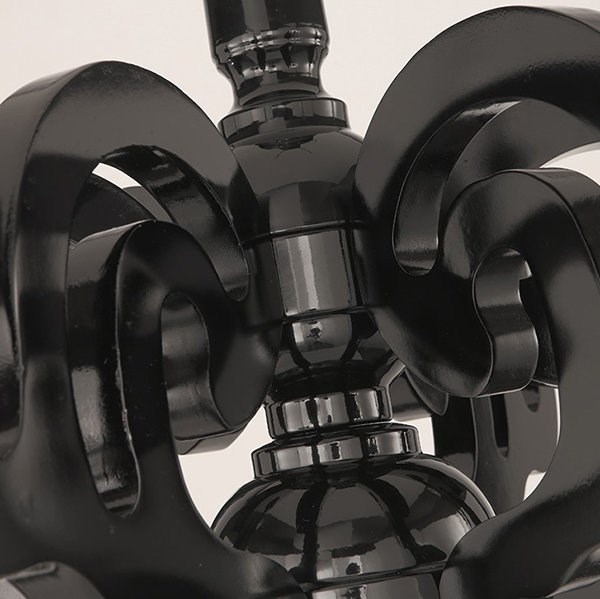 Люстра Paper Chandelier  Диаметр 90 см / Высота 110 см Черный в стиле Moooi