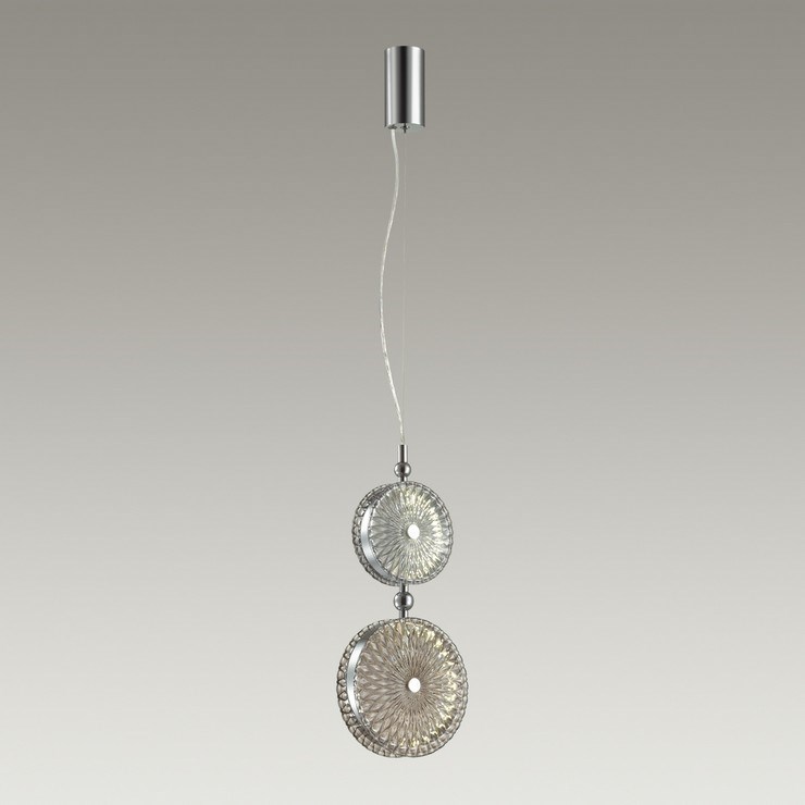 Светильник подвесной Lolly Pop Chrome light brown/grey