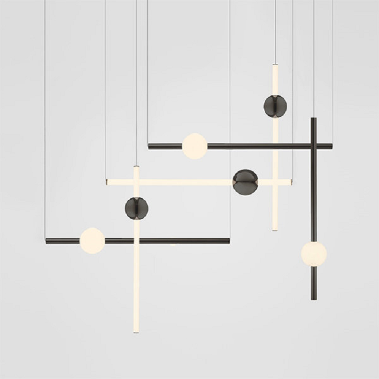 Светильник Orion Globe Light Black в стиле Lee Broom