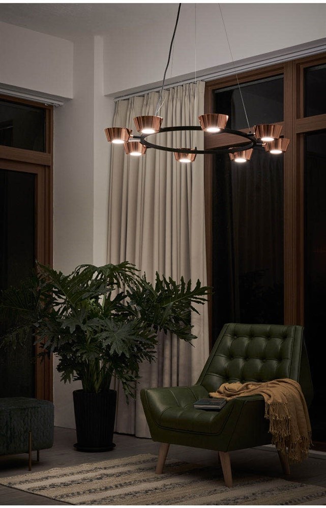 Люстра подвесная Calyx 8